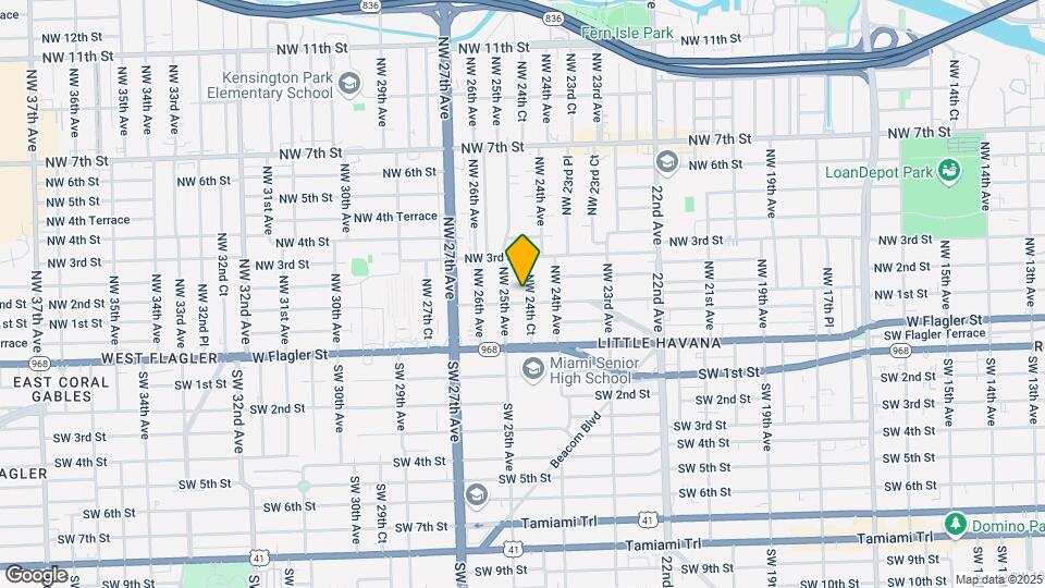 112 NW 24th Ct Map and Location Details