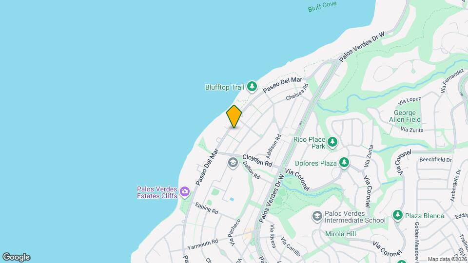 1716 Paseo Del Mar Map and Location Details