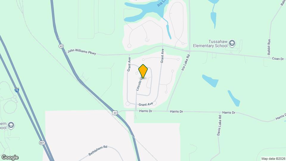 3028 Lincoln Log Way Map and Location Details