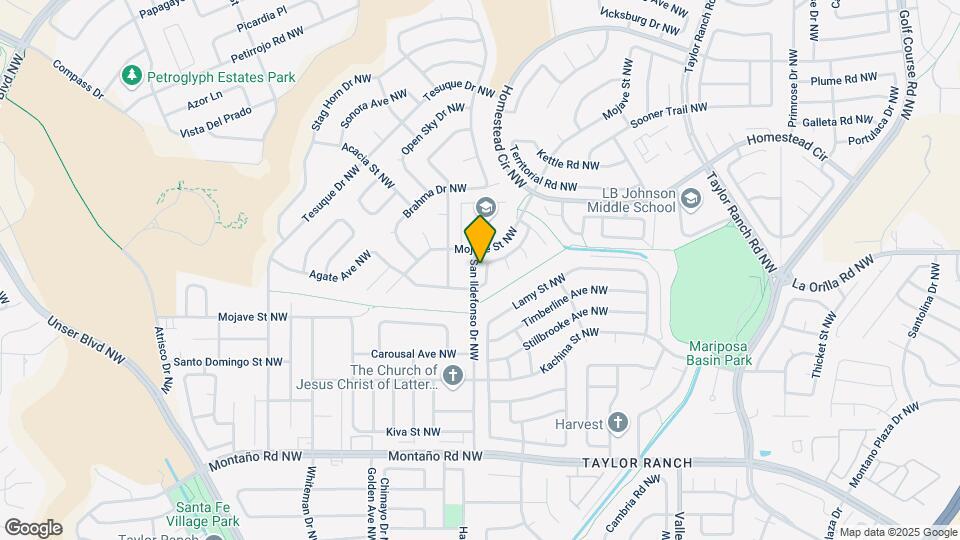 6541 Keeling St NW Map and Location Details