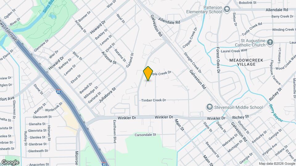 5617 Cripple Brook Ct Map and Location Details