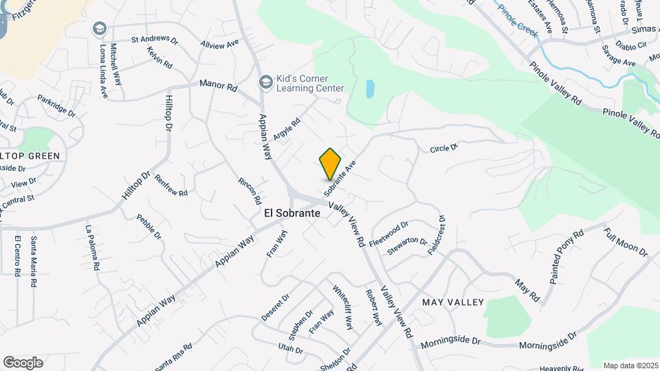 5255 Sobrante Ave Map and Location Details