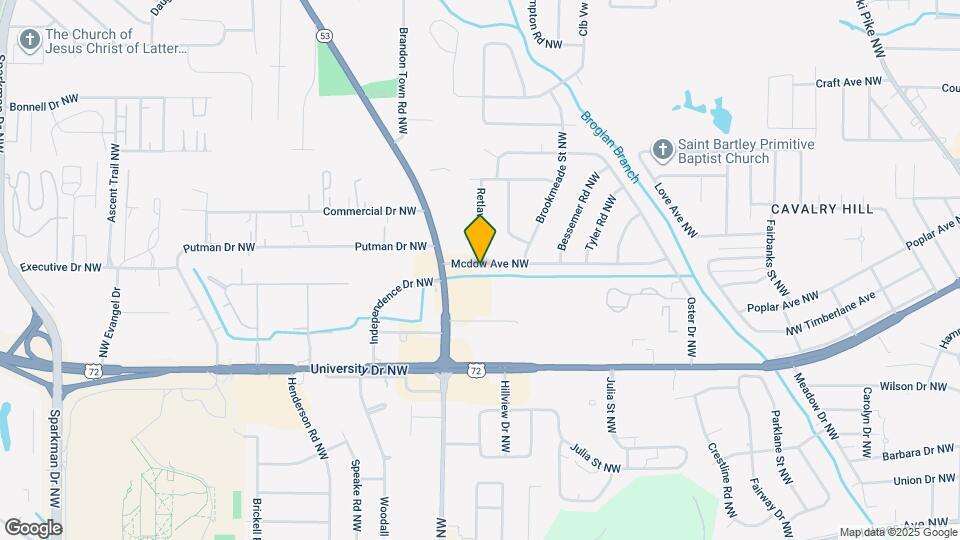 3311 Mcdow Ave NW Map and Location Details