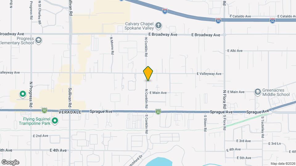 224 N Conklin Rd Map and Location Details