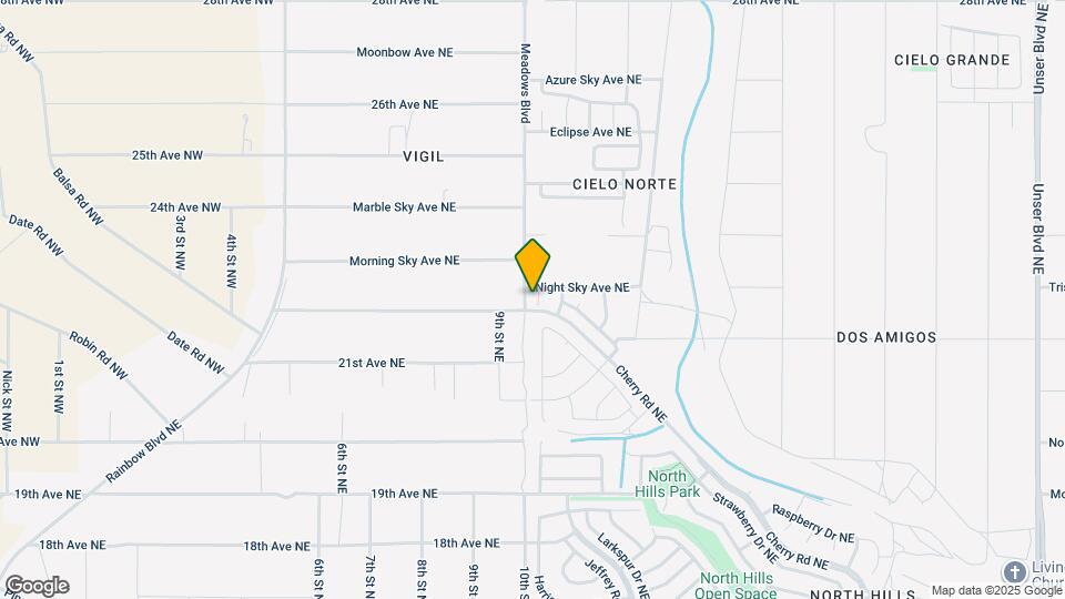 2309 Estrella Ct NE Map and Location Details