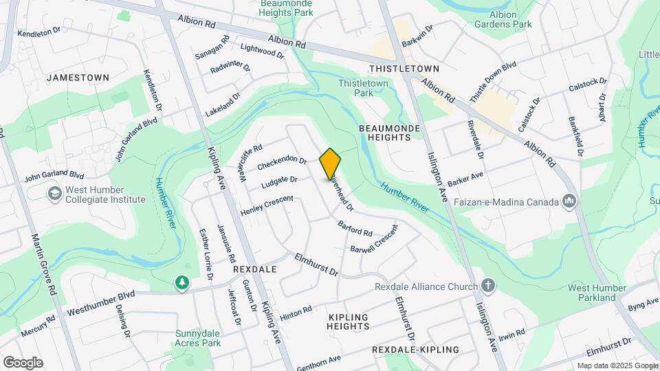 82 Riverhead Dr Map and Location Details