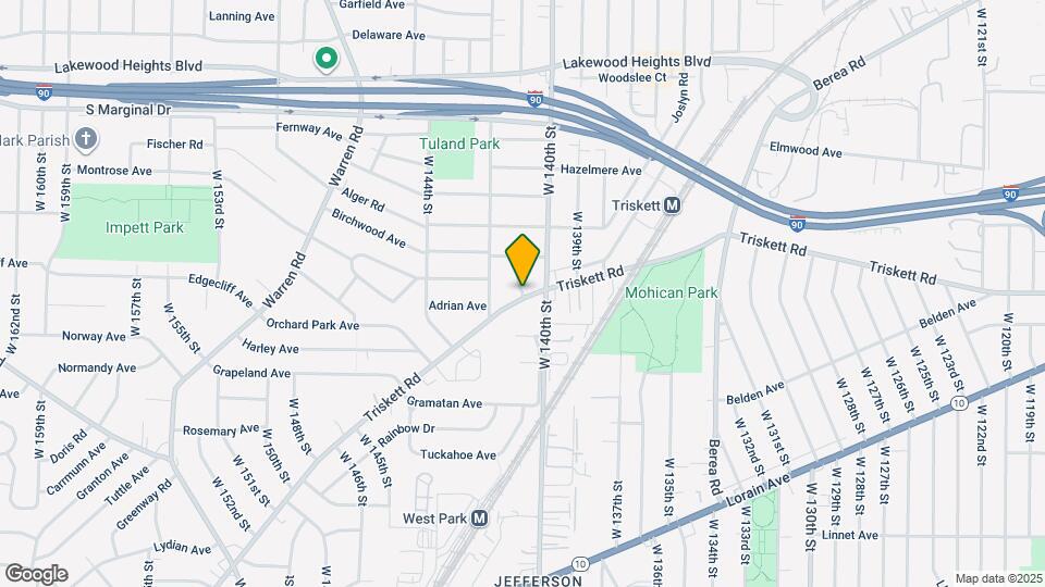 3288 W 141st St Map and Location Details