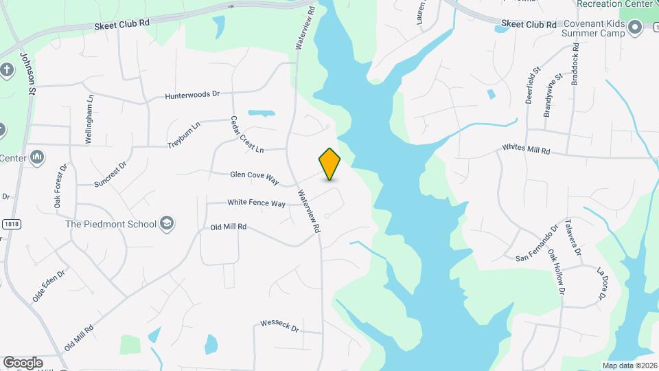 2611 White Fence Way Mapa y Detalles de la Ubicación