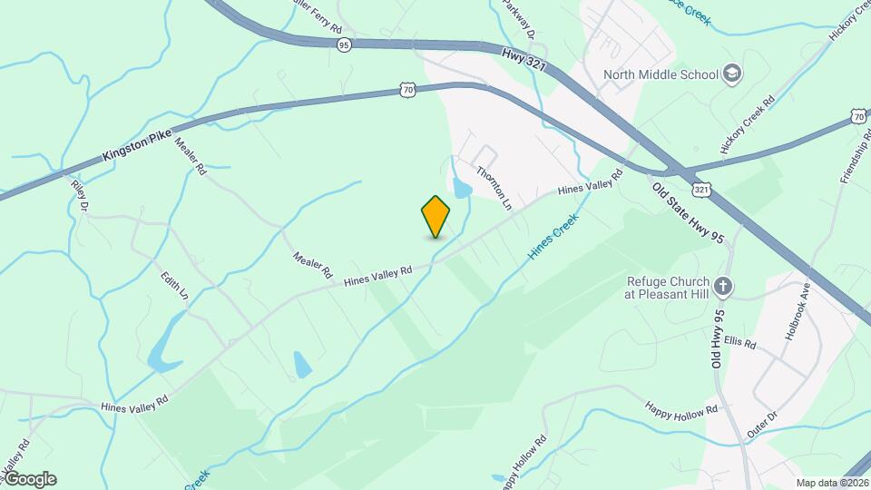 2340 Hines Valley Rd Map and Location Details