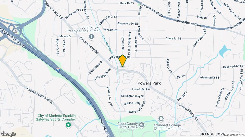 465 Salem Woods Dr SE Map and Location Details