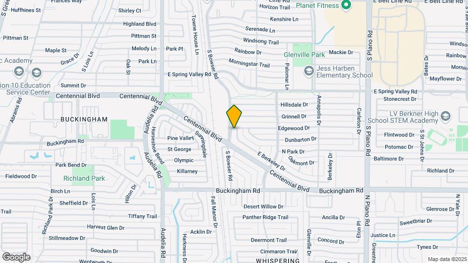 900 E Berkeley Dr Map and Location Details