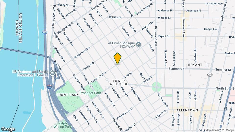 319 Connecticut St Mapa y Detalles de la Ubicación