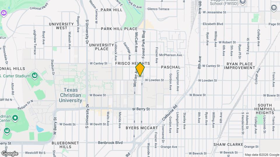2840 Forest Park Blvd Map and Location Details