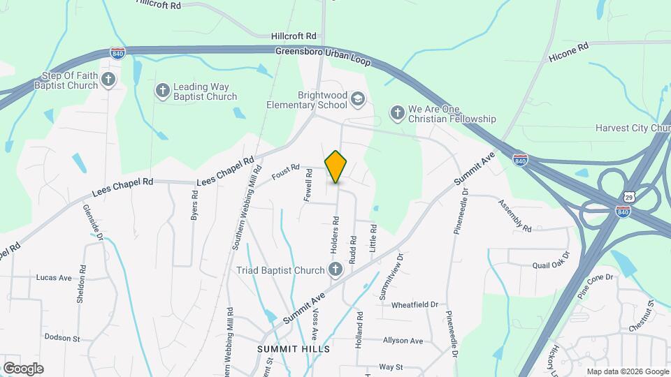 4727 Holders Rd Mapa y Detalles de la Ubicación