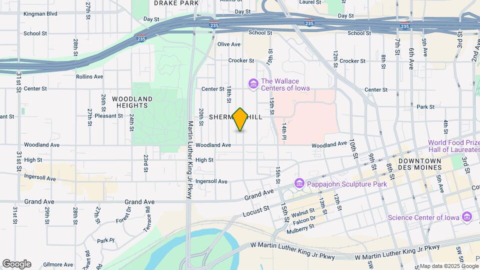 658 17th St Map and Location Details