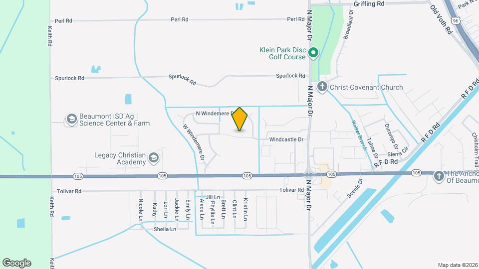 7715 Windmeadow Dr Map and Location Details