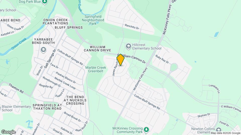 7301 Altidore Dr Map and Location Details