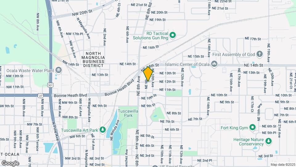 1135 NE 9th Ave Map and Location Details