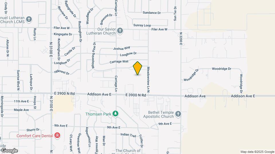 Cedar Park Townhomes Map and Location Details