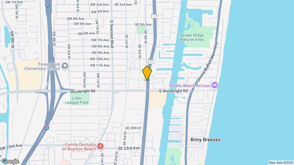 1499 S Federal Hwy Map and Location Details