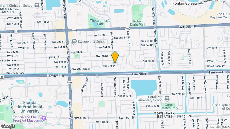631 SW 102nd Ave Map and Location Details