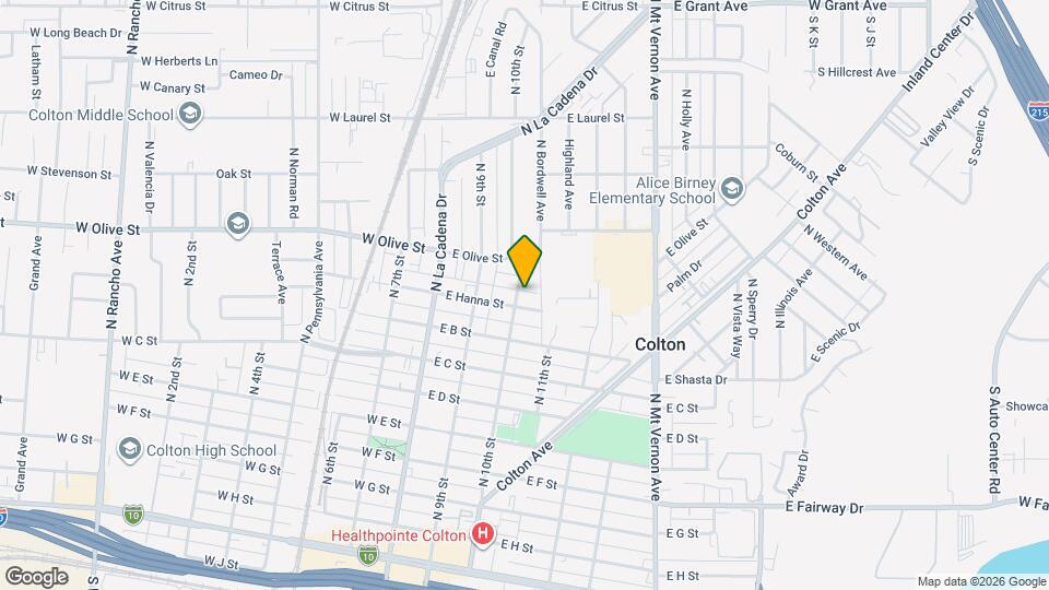 1020 N 10th St Map and Location Details