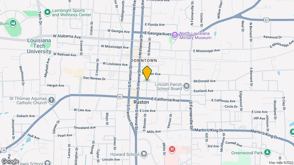 401 S Bonner St Map and Location Details