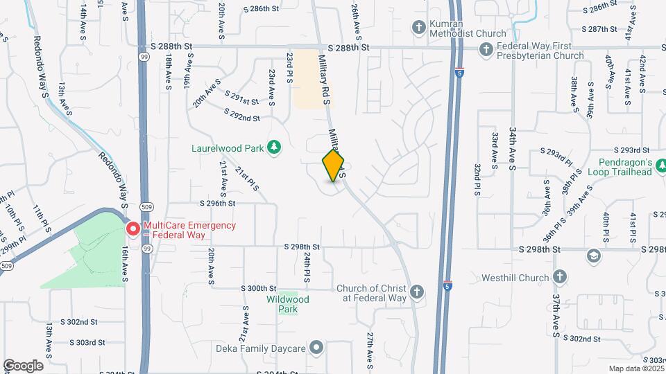 Laurelwood Valley Mobile Home Park Map and Location Details