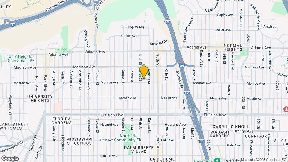 2864 Monroe Ave Map and Location Details
