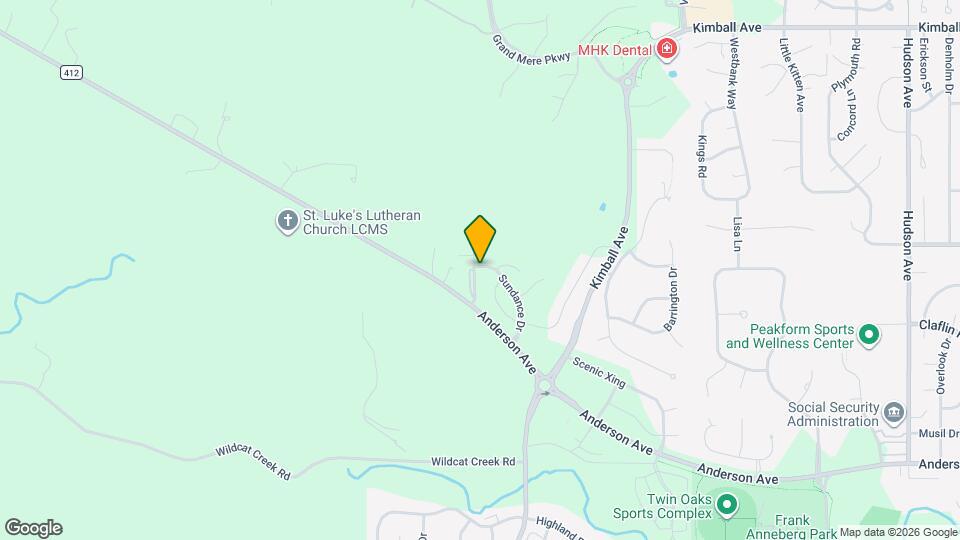 1324 Christy Dr Map and Location Details