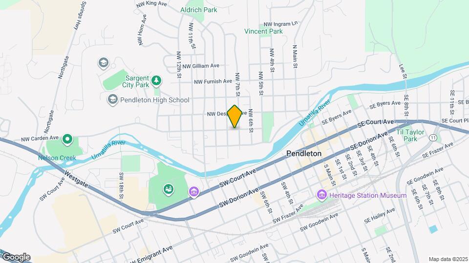 123 NW 7th St Map and Location Details