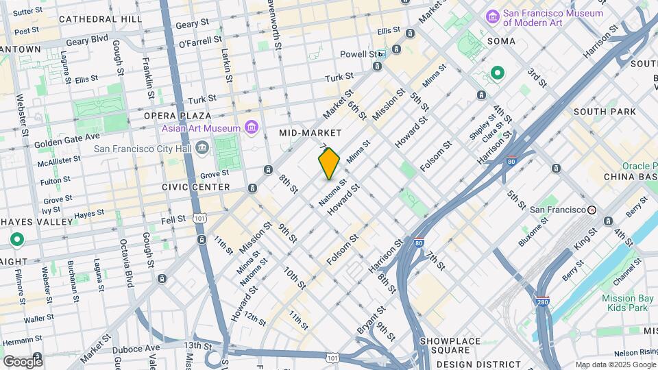 639 Minna St Map and Location Details