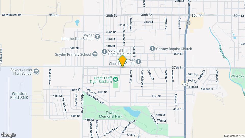 2800 37th St Map and Location Details