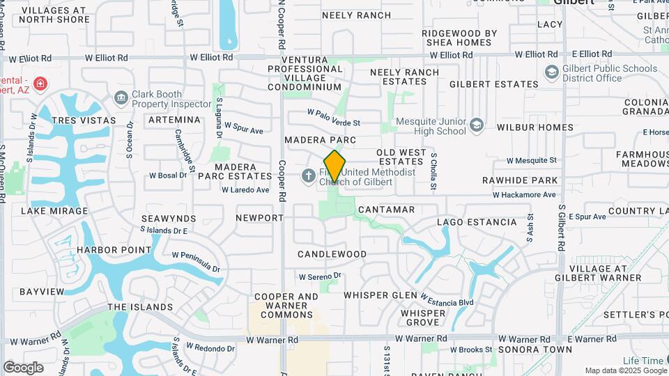 650 W Laredo Ave Map and Location Details
