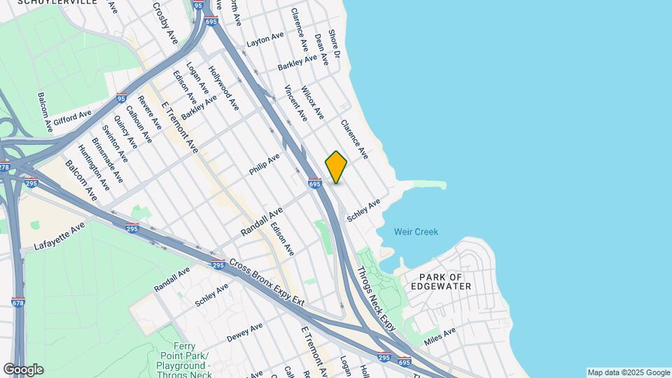 646 Throggs Neck Expy Map and Location Details