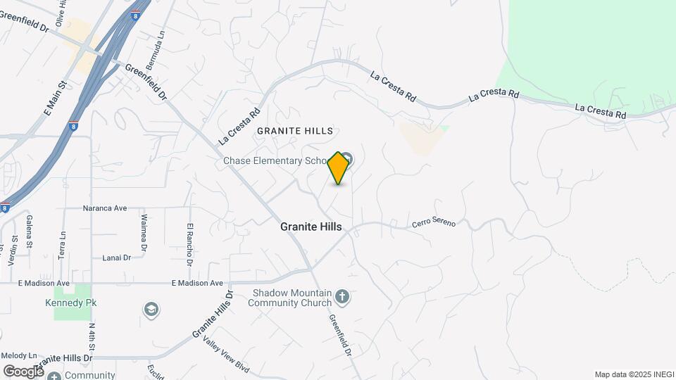 2062 Valley Rim Rd Map and Location Details