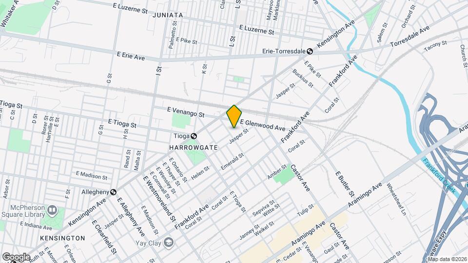 E Venango Street, Unit 206 Mapa y Detalles de la Ubicación