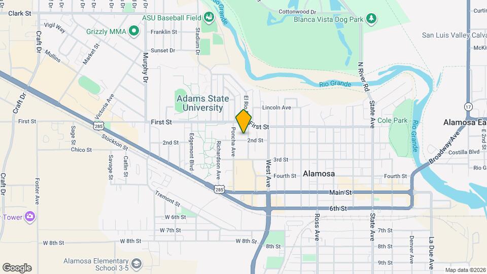 1305 2nd St Map and Location Details