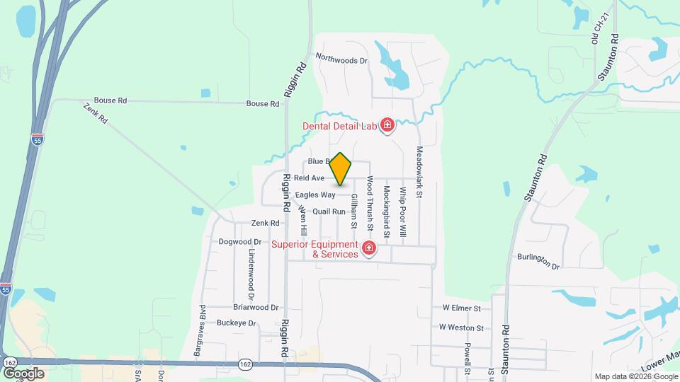 419 Eagles Way Map and Location Details