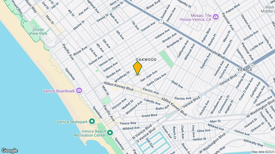 528 Westminster Ave Map and Location Details