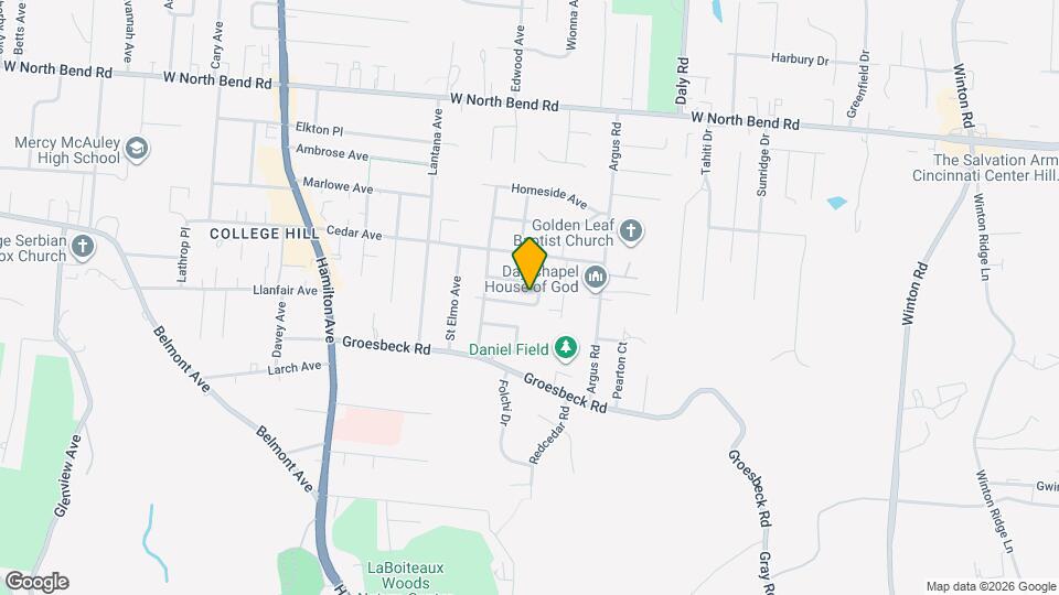 1136 S Lynnebrook Dr Mapa y Detalles de la Ubicación