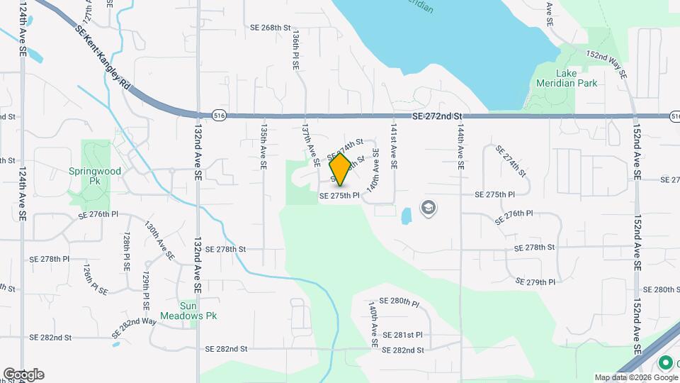 13732 SE 275th Pl Mapa y Detalles de la Ubicación