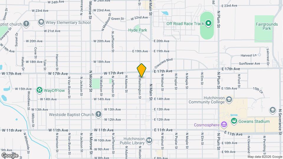 29 W 16th Ave Map and Location Details