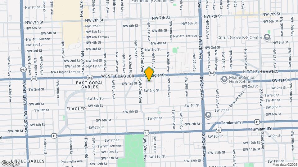 111 SW 31st Ct Mapa y Detalles de la Ubicación