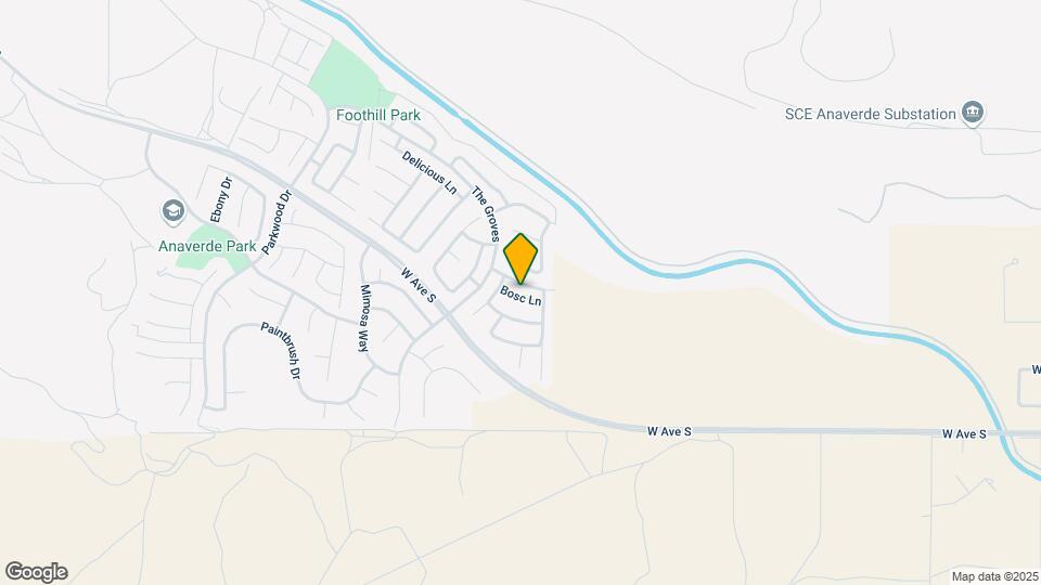 2107 Bosc Ln Map and Location Details