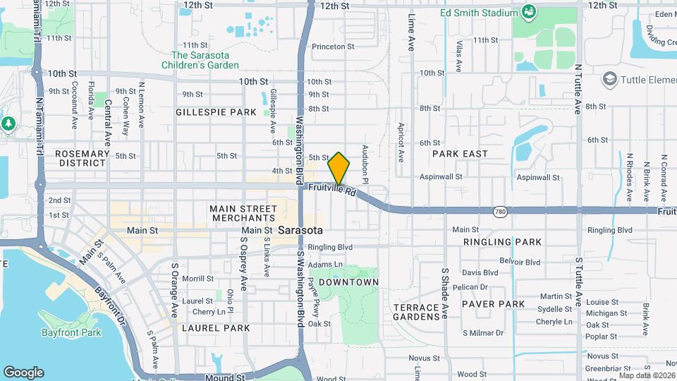 2068 Fruitville Rd Mapa y Detalles de la Ubicación