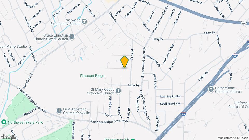 5217 Oakhill Dr Map and Location Details