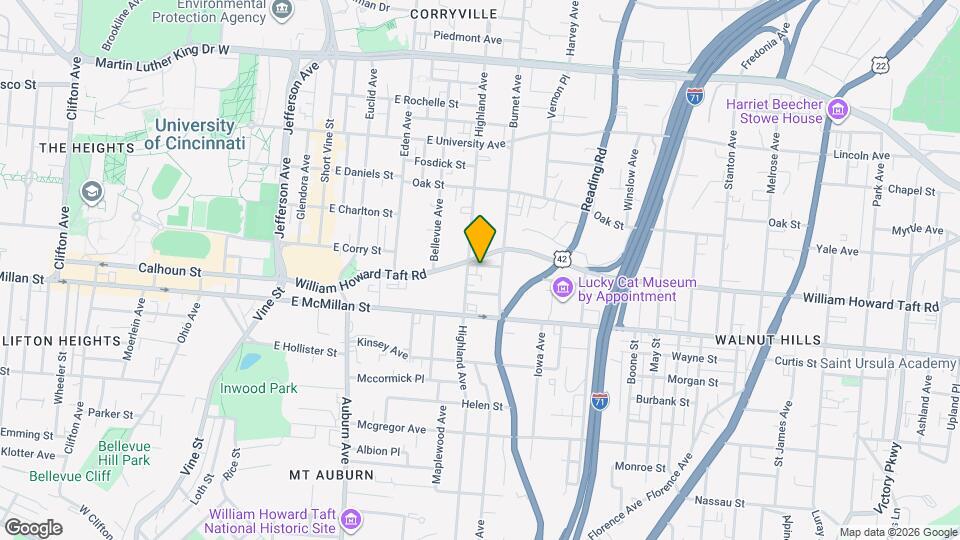 311 Hilton Pl, Unit 1 Map and Location Details