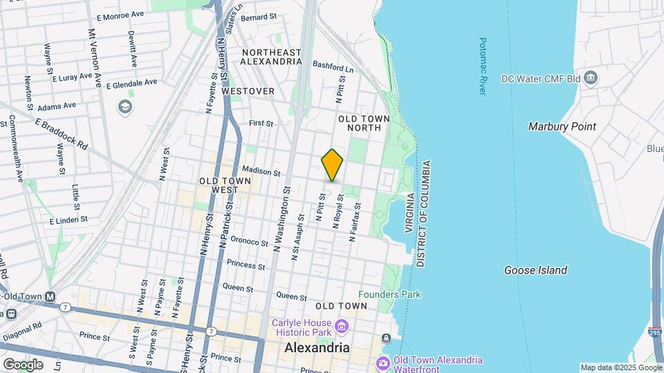 Alexandria House Mapa y Detalles de la Ubicación