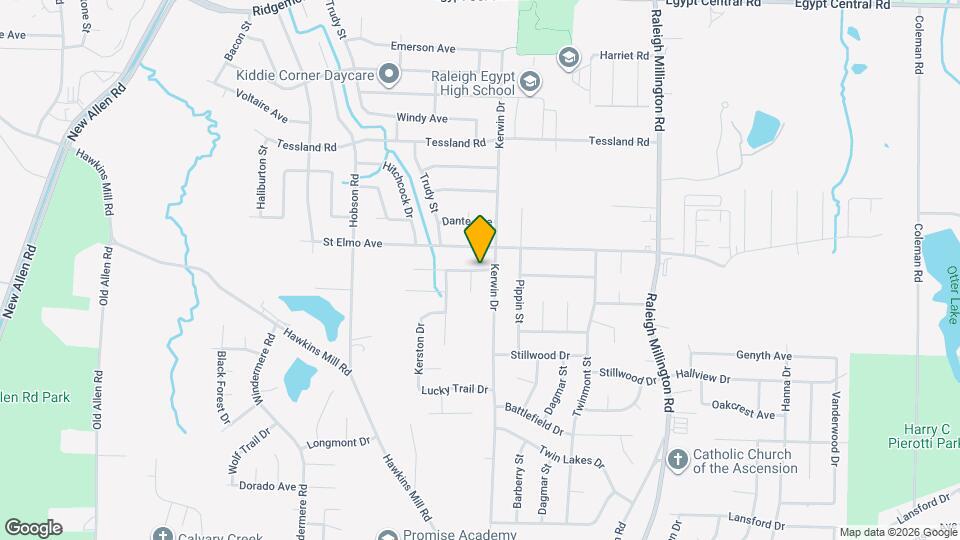 3914 Kerwood Ave Map and Location Details